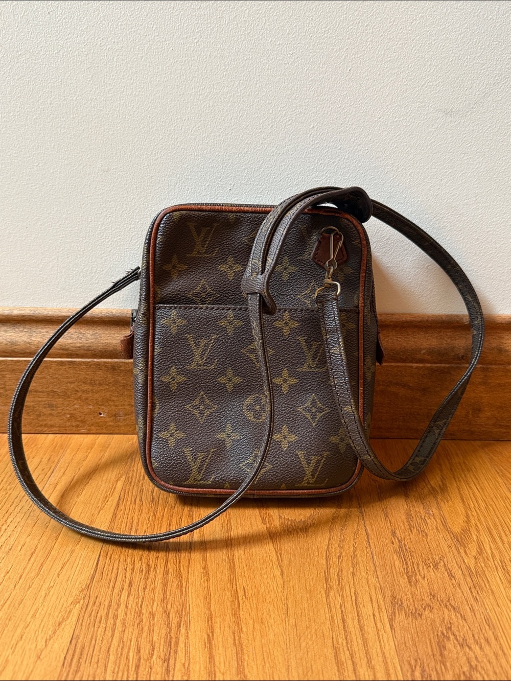 Louis Vuitton Monogram Danube Crossbody Bag With Pockets